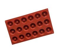 Silicon Donut Pan - Non Strato - Ciambella Muffa, Cottura al forno | Consente una cottura sana, senza sforzo ad alta resistenza contro la calesione per dolci, ciambelle e ciambelle legando la vita