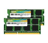 Silicon Power 16 GB (2 x 8 GB) DDR3 1600 MHz (PC3 12800) 204 pin CL11 1,35 V SODIMM Modulo di memoria per computer portatile, bassa tensione e risparmio energetico