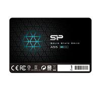 Silicon Power-1TB SSD 3D NAND A55 SLC Cache Performance Boost SATA III 6,5" 7mm (0,28") Unità a stato solido interna, Nero