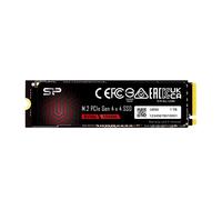 Silicon Power 1TB UD90 NVMe 4.0 Gen4 PCIe M.2 SSD R/W fino a 5.000/4.800 MB/s (SP01KGBP44UD9005), Unità a stato solido
