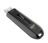 Silicon Power 256 GB USB Flash Drive, B21 Blaze, USB3.1, Retractable Connector,