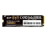 Silicon Power 4TB US75 Nvme PCIe Gen4 M.2 2280 SSD R/W fino a 7.000/6.500 MB/s (SP04KGBP44US7505)