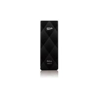 Silicon Power Blaze B20 - USB Flash Drive - 32GB - USB3.0 - Matt Black (SP032GBUF3B20V1K) NEW