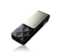 SILICON POWER Blaze B30 16GB USB 3.0 Sort Sølv