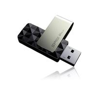 Silicon Power Blaze B30 64GB USB Tipo A 3.2 Gen 1 Nero Senza Cappuccio Leggero