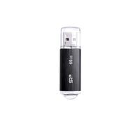 SILICON POWER Chiavetta USB 2.0 Ultima U02 - 64 GB - Nero