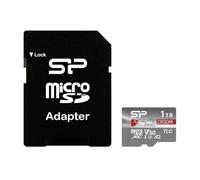 Silicon Power CreatePro CR30M - Scheda di memoria microSDXC con adattatore, UHS-I U3 A2 V30, 4K, compatibile con drone, Nintendo Switch, Dashcam, telecamera di sorveglianza