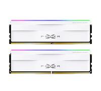 Silicon Power DDR5 32GB (2x16GB) RGB 6000MT/s (PC5-48000) 288-pin CL30 1.35V UDIMM Desktop Memory Module RAM SP032GXLWU60AFDH White RGB