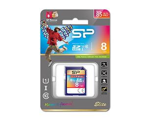Silicon Power Elite memoria flash 8 GB SDHC Classe 10 UHS-I