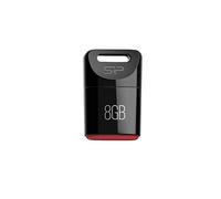 SILICON POWER MEMORY USB TOUCH T06 8GB USB 2.0 BLACK