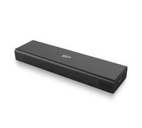 Silicon Power PD60 Enclosure USB-C Case M.2 PCIe NVMe SSD/M.2 SATA SSD (SP000HSP