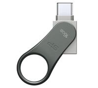 SILICON POWER PENDRIVE 16GB MOBILE C80 SILVER USB 3.0