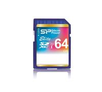 SILICON POWER Scheda di memoria SD UHS-1 Classe 10 - 64 Go