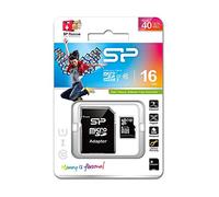Silicon Power SP016GBSTH010V10SP memoria flash 16 GB MicroSDHC UHS-I Classe 10