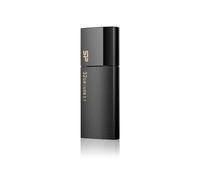 Silicon Power SP032GBUF3B05V1K Blaze B05 Chiavetta USB 3.0 da 32 GB, connettore USB retrattile, Lettura Fino a 100MB/s, Nero