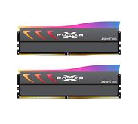 Silicon Power SP032GXLWU60CFDK - Modulo di memoria RAM DDR5 32 GB (2 x 16 GB) Storm RGB 6000MT/s (PC5-48000) 288 pin CL36 1,35 V UDIMM Desktop RAM SP032GXLWU60CFDK grigio