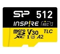 Silicon Power SP512GBSTXLA2V1NSP Micro SD Card 512 GB a2 v30 uhs-1 u1 3D TLC
