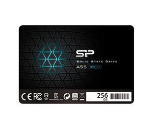 Silicon Power SSD 256GB 3D NAND A55 SLC Cache Performance Boost 2.5 Pollici SATA III 7mm (0.28") SSD interno