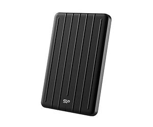 Silicon Power - SSD Esterno Portatile B75 Pro USB 3.1 Gen 2 Con Cavo USB-C a USB-A, 1 TB, Nero