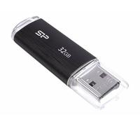 Silicon Power Ultima U02 Chiavetta USB 32GB Flash Drive Black USB 2.0