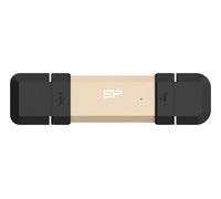 Silicon Power USB Stick DS72 Typ A+C 1050/`s Gold 500 GB Gold SP500GBUC3S72VPG