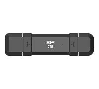 Silicon Power Usb Stick Ds72 Typ A+C 1050/`s Gold USB 3.1 SP250GBUC3S72VPG