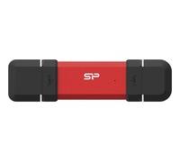 Silicon Power USB Stick DS72 Typ A+C 1050/`s Red 500 GB Rot SP500GBUC3S72VPR