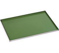 Silicon-tech| Teglia da forno antiaderente 60x40 in lamiera alluminata con rivestimento professionale Resifood ideale per dolci, bordo 2 cm