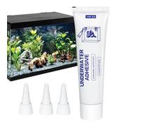 Silicona Acuario,Silicone Trasparente Sigillante,Silicona Transparente 60g,Colla per Acquario,Aquarium Glue,Acquario Sott'acqua Super Colla,Sigillante Perdite Acqua,para Pecera,Acuario