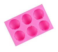 Silicone 3D Macaron Stampo Candela Macaron Stampo multifunzione fare sapone Fai Da Te per decorazioni torte fondente pasta gomma forno caramelle cioccolato argilla polimerica palline bagno sapone rosa