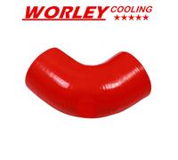 Silicone 90° degree Elbow hose 70mm 2.75" ID INTAKE TURBO INTERCOOLER PIPE RED