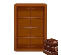 Silicone A Forma Di Cioccolato - Silicone A Forma Di Cioccolato | Di Cioccolato Al Cioccolato Antiaderente, Profondità, Di Cioccolato In Grande E Spessa Per Sigilli/dolci/wac