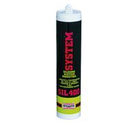SILICONE ACETICO ALTA TEMPERATURA 'SIL 400' RAL 9005 nero ml 310