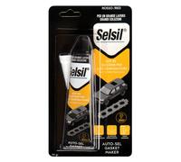 SILICONE ACETICO ALTA TEMPERATURA 'SNH' rosso gr 85 - (ral 3024) tubetto - PZ 12