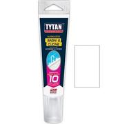 Silicone Acetico Bagni e Cucine in Tubetto Tytan Bianco 60 ml 6 Pezzi