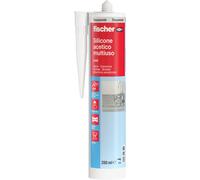 Silicone Acetico Multiuso SAM 280 Trasparente Sigillante 1 pezzo 1 Cartuccia