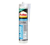 SILICONE ACETICO MULTIUSO 'SOLYPLAST' grigio ml 300 PATTEX 12 PZ