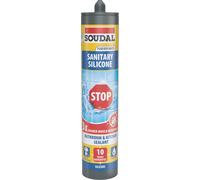 Soudal SILICONE ACETICO PER SANITARI ''MUFFA STOP'' ml. 290 - Trasparente 12 PZ
