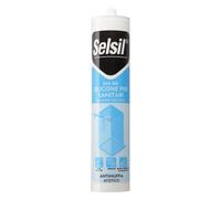 SILICONE ACETICO PER SANITARI 'SAS 100' bianco ml 280 - (ral 9010) 25 PZ