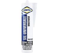 Silicone Acetico Sil Universale Bostik Trasparente 280 ml 24 Pezzi