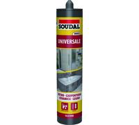 Soudal SILICONE ACETICO UNIVERSALE ml. 280 - Trasparente (confezione da 12)