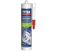 Silicone Acetico Universale Multiuso Tytan - 280 ml Bianco Tytan Sigillanti 4633