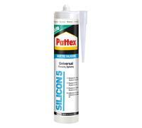 Pattex Silicon 5 Silicone Acetico Universale, Transparente, Confezione Intera 25 Pezzi