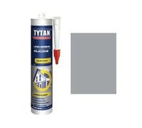 SILICONE ACETICO UNIVERSALE TYTAN GRIGIO RAL 7004 ML 280 CF. 3
