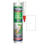 Silicone Acrilico Ultra Rapido Tytan Bianco Verniciabile 300 ml 12 Pezzi