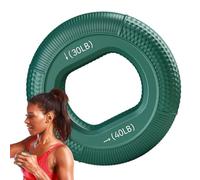 Silicone Adjustable Hand Grip Ring - 78.5mm Diameter 75g For Finger Wrist Strength - Force Arm Muscle Trainer For Men Women - Rehabilitation Exercise Equipment