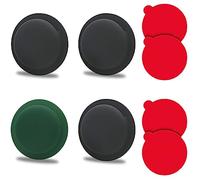 Silicone Airtag 4 Pezzi-Air Tag Adatto per Porta Airtag Apple,Resistente Ai Graffi Airtags con 4 Pz Sostituibile Adesivo Forte Viscosità per Portafoglio,Macchina Fotografica (3 Nero+1 Verde)