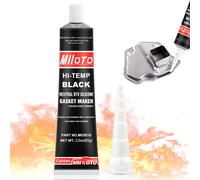 Silicone Alte Temperature Nero, Silicone Nero Sigillante, Pasta Nera Guarnizioni