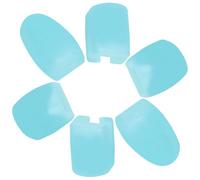 Silicone Alzate Laterali per Sassofono Copritasti 6 Pezzi, Blu | Cuscinetti Rialzanti Stabili, Protezione per Chiave Laterale, Facili da Riporre, Montaggio Semplice