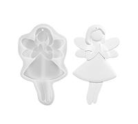 Silicone Angel Molds | DIY Resin Casting Supplies | Cement Home Decor Moulds for Crafts | Angel Shape Molds for Party Planners Art Teachers Home Crafting Workshops Weekend Activities Designer Projects